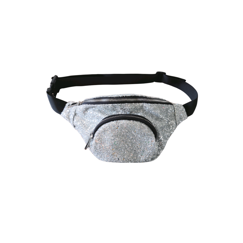 Glitter bum fanny back waist bag