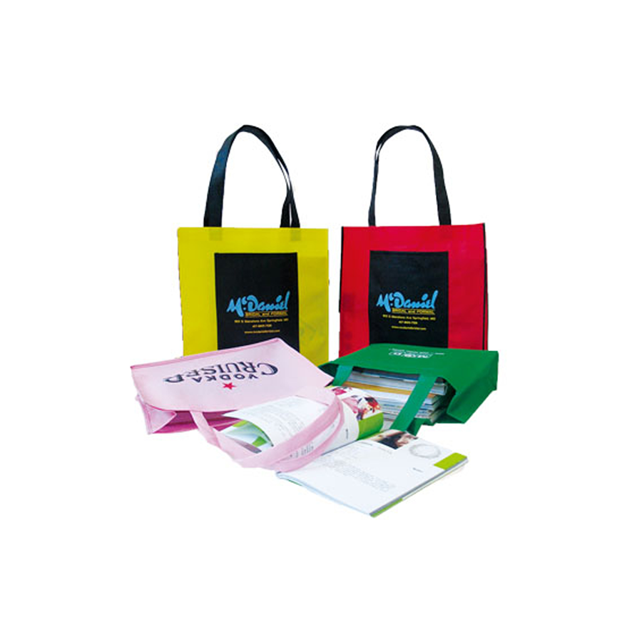 Reusable non woven shopping tote bag