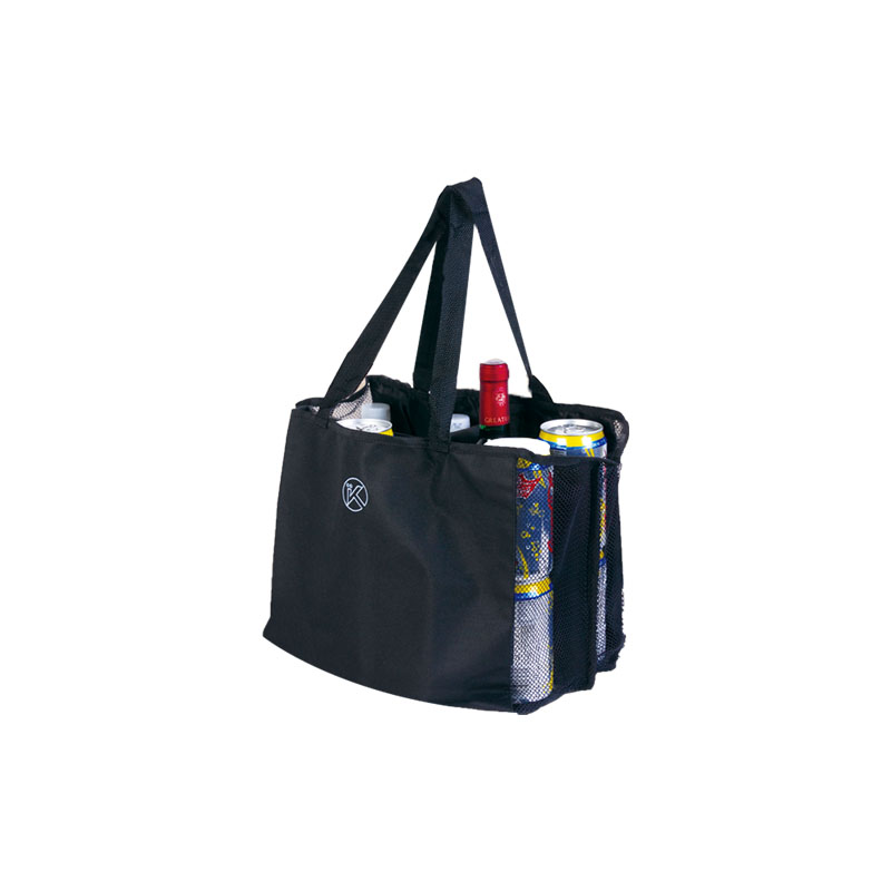 Custom reusable bottle wine bag with handle