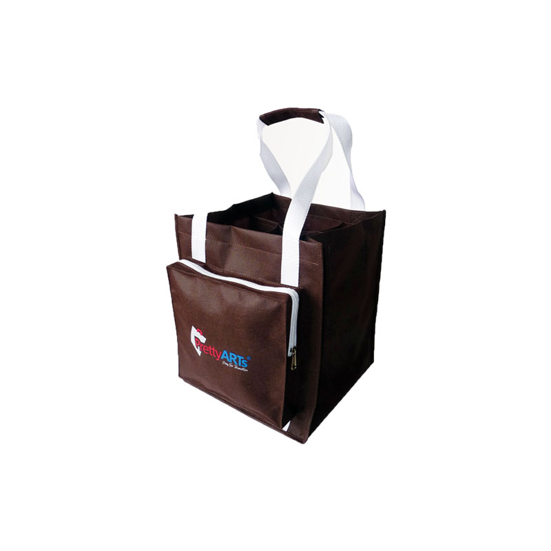 Non woven wine bag for 6 bottles