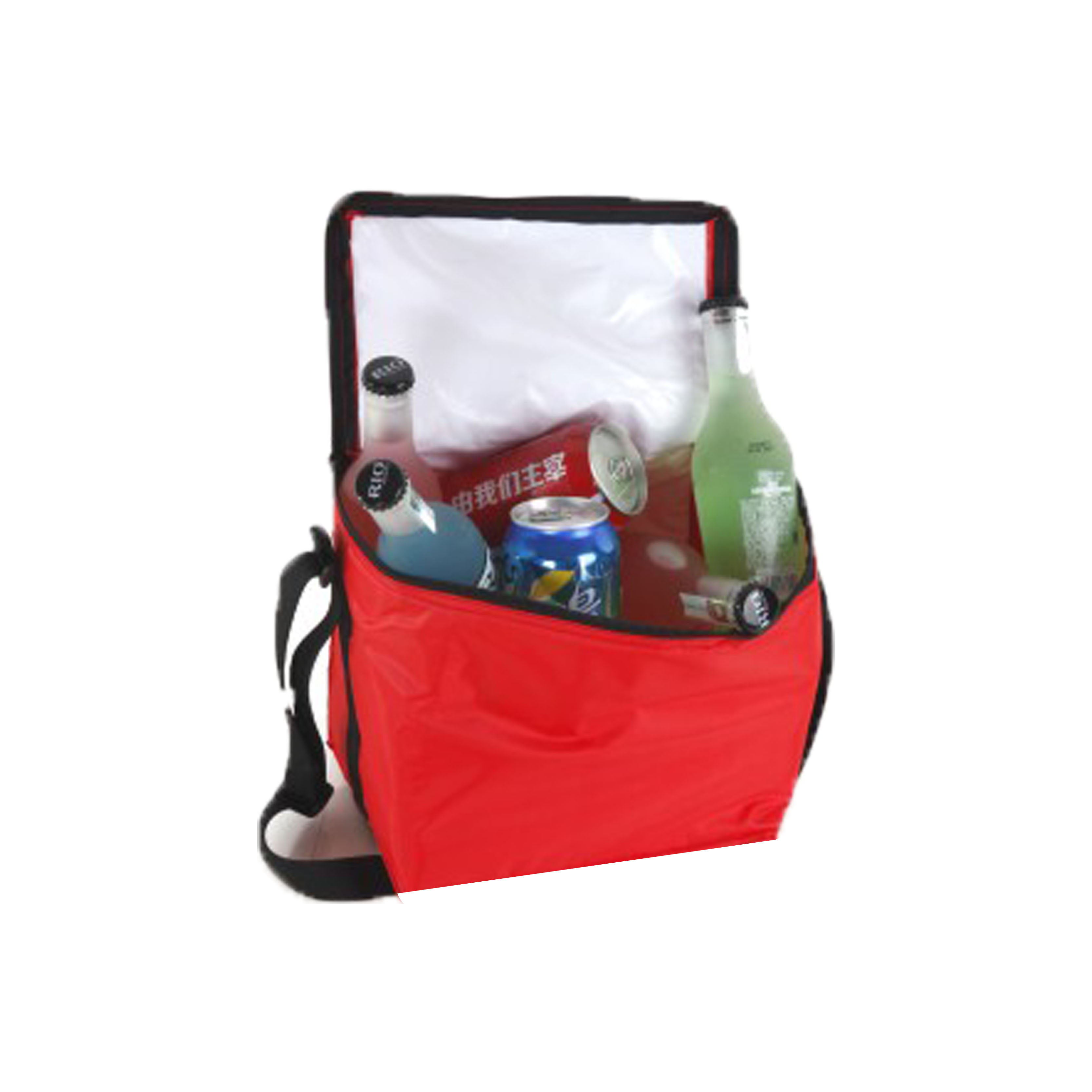 100% eco friendly beach beach grocery thermal food delivery custom logo lunch cooler bag