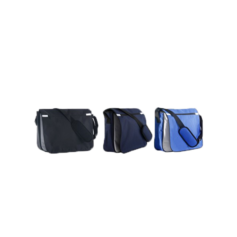 Custom business sling shoulder messenger laptop bag
