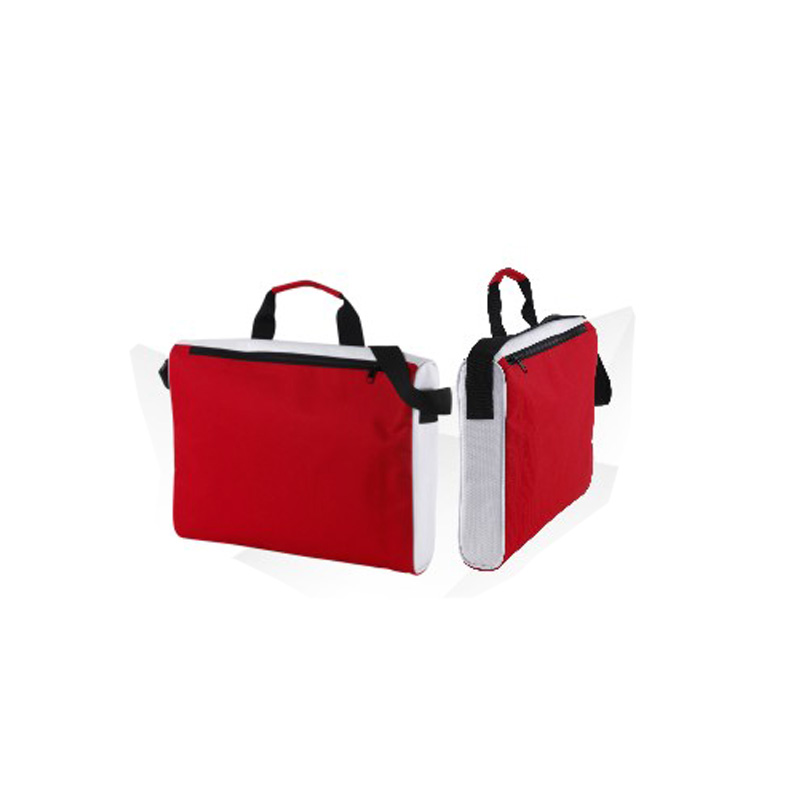 Polyester custom logov waterproof crossbody bag messenger document file bag