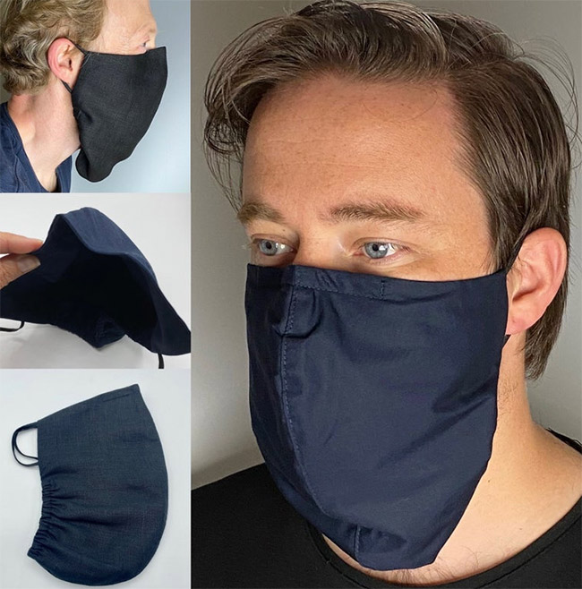 Face mask for men with beards