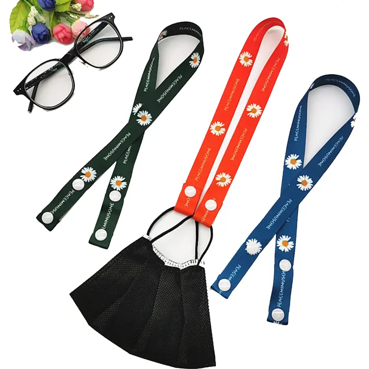 Face mask lanyard