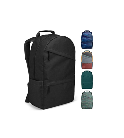 Hot sale men custom trendy polyester business laptop backpack bag