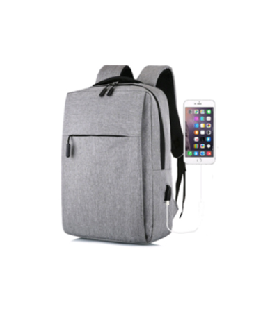 Laptop backpack with USB charging port