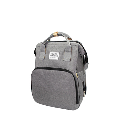 Folding bed mommy bag