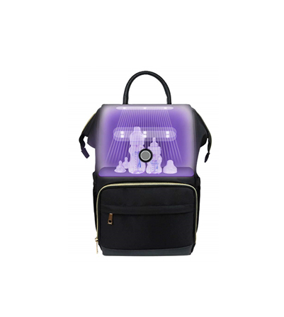 UV disinfection Large travel organizer unisex baby diaper bag backpack