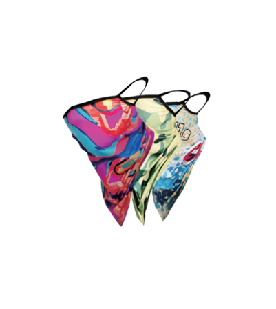 High quality cool feeling bandana with earhook dustproof custom any design tube face mask bandana headwear