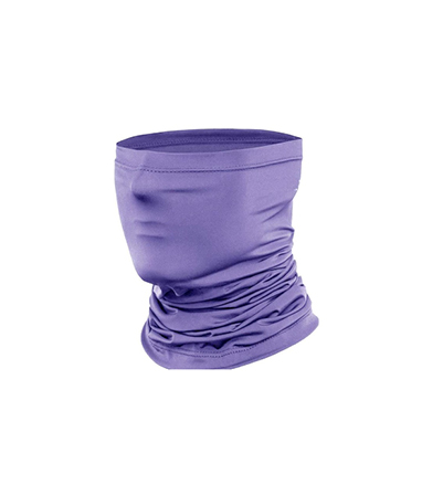 Custom women men earloops seamless sunscreen magic elastic neck scarf cotton facemask tubular bandana with filter pocket