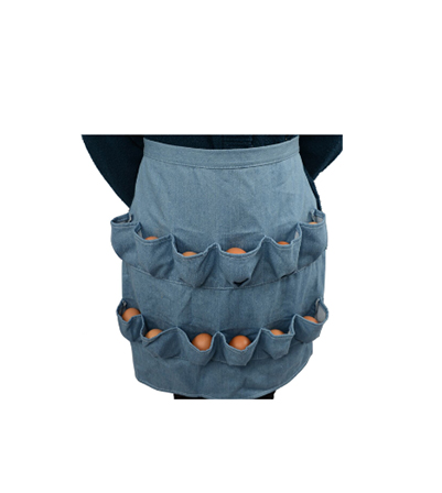 Egg Gathering and Collecting Apron Kitchen Egg Apron for Men and Women