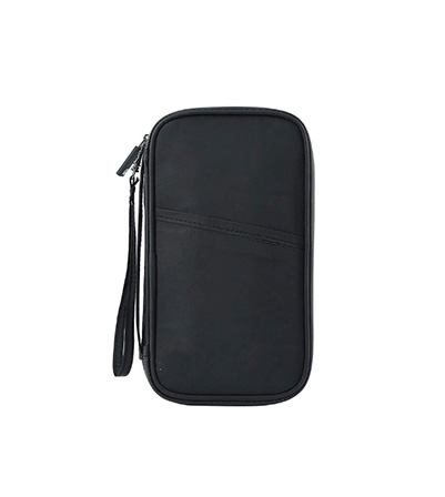 Tyvek Passport Holder RFID Blocking Waterproof Travel Wallet Safe Purse for Card and Document