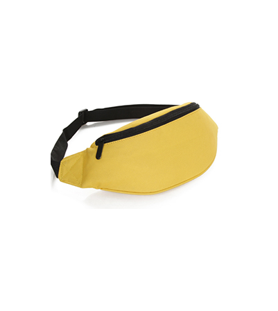 yellow waterproof high quality rpet bag waist bag
