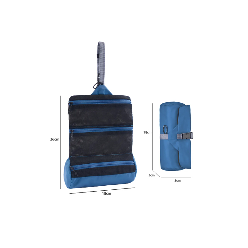 Ultra light and compact travel wash bag
