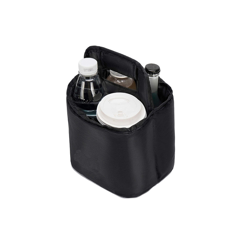 Reusable Insulated Cup Carrier Lightweight Padded and Foldable Drink Holder