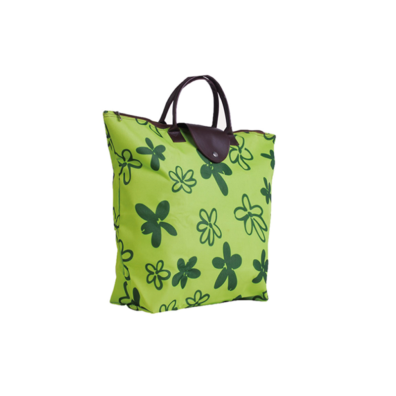 Reusable folding shopping bag