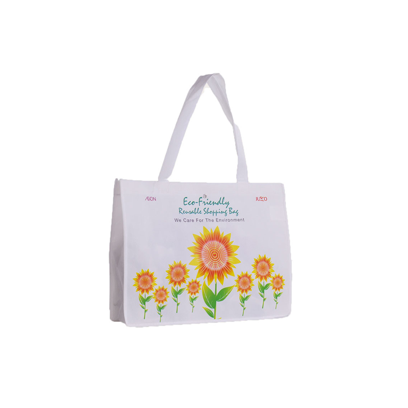 Non woven full color printed reusable shopping tote bag