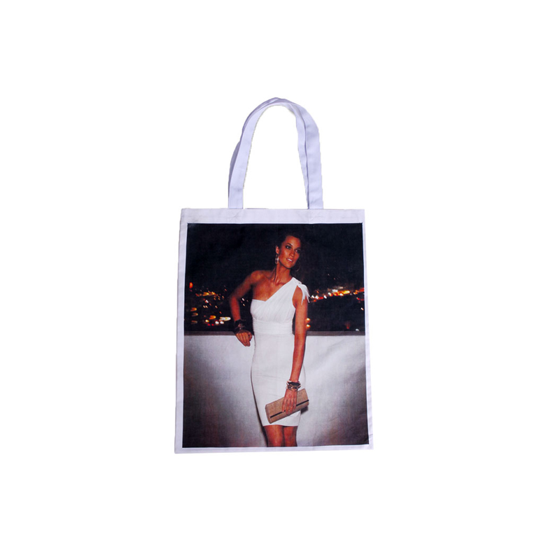 Reusable custom tote shopping bags canvas bag