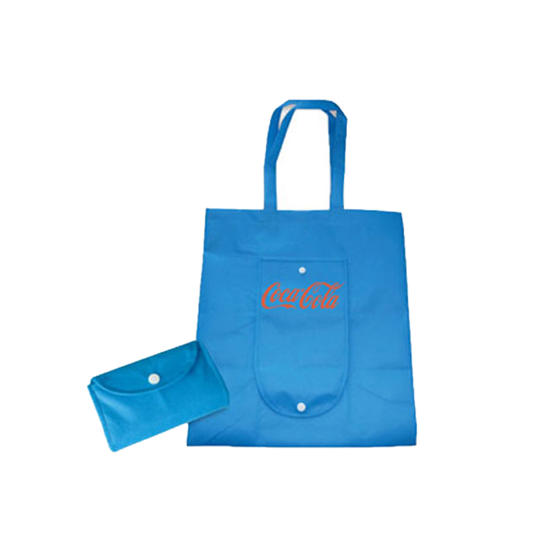 Foldable non woven shopping bag with logo