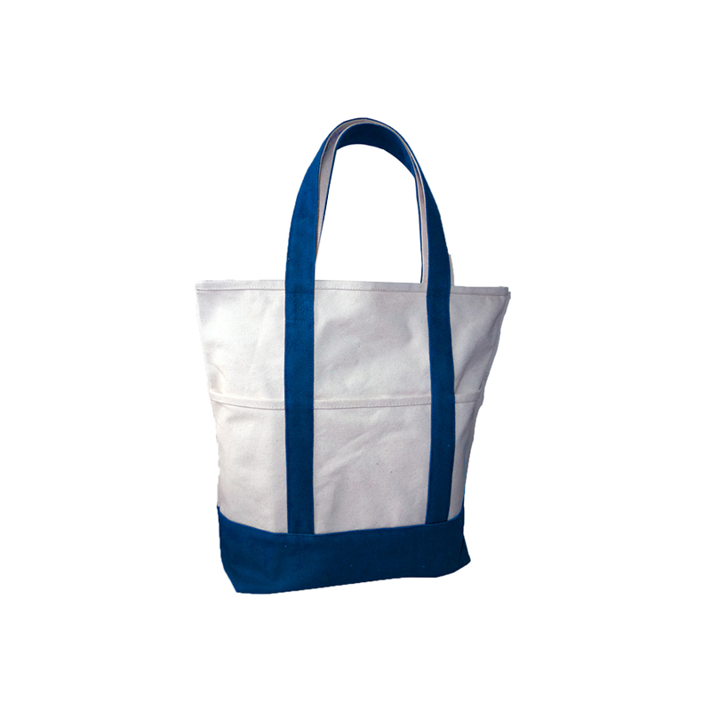 Personalized foldable canvas shopping tote bag