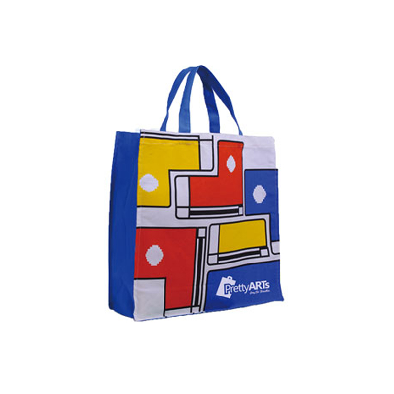 Custom natural canvas tote shopping bag