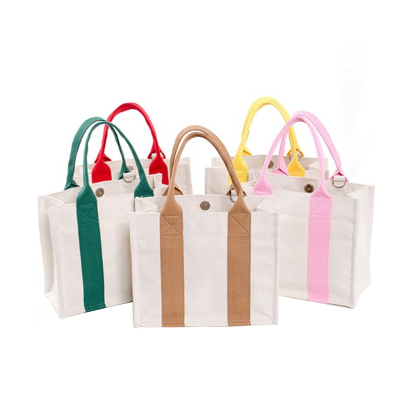 Custom eco-friendly   natural cotton canvas tote bags for women men