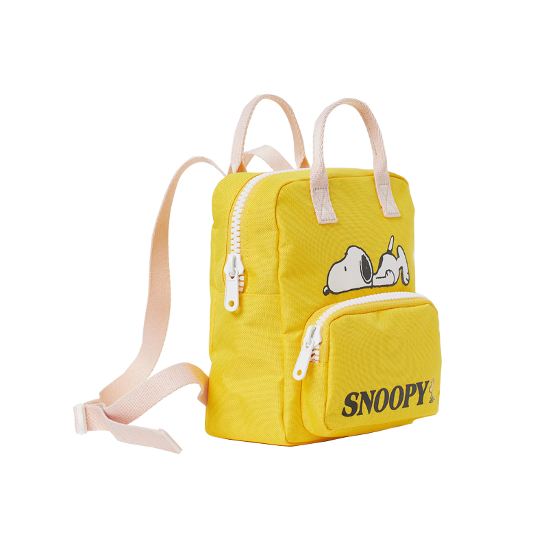 Snoopy logo custom kids backpack school bag
