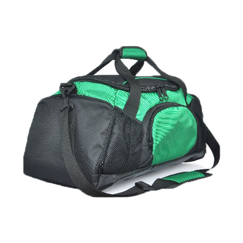 Waterproof Black Polyester Custom Travel Sport Duffle Bag With Logo
