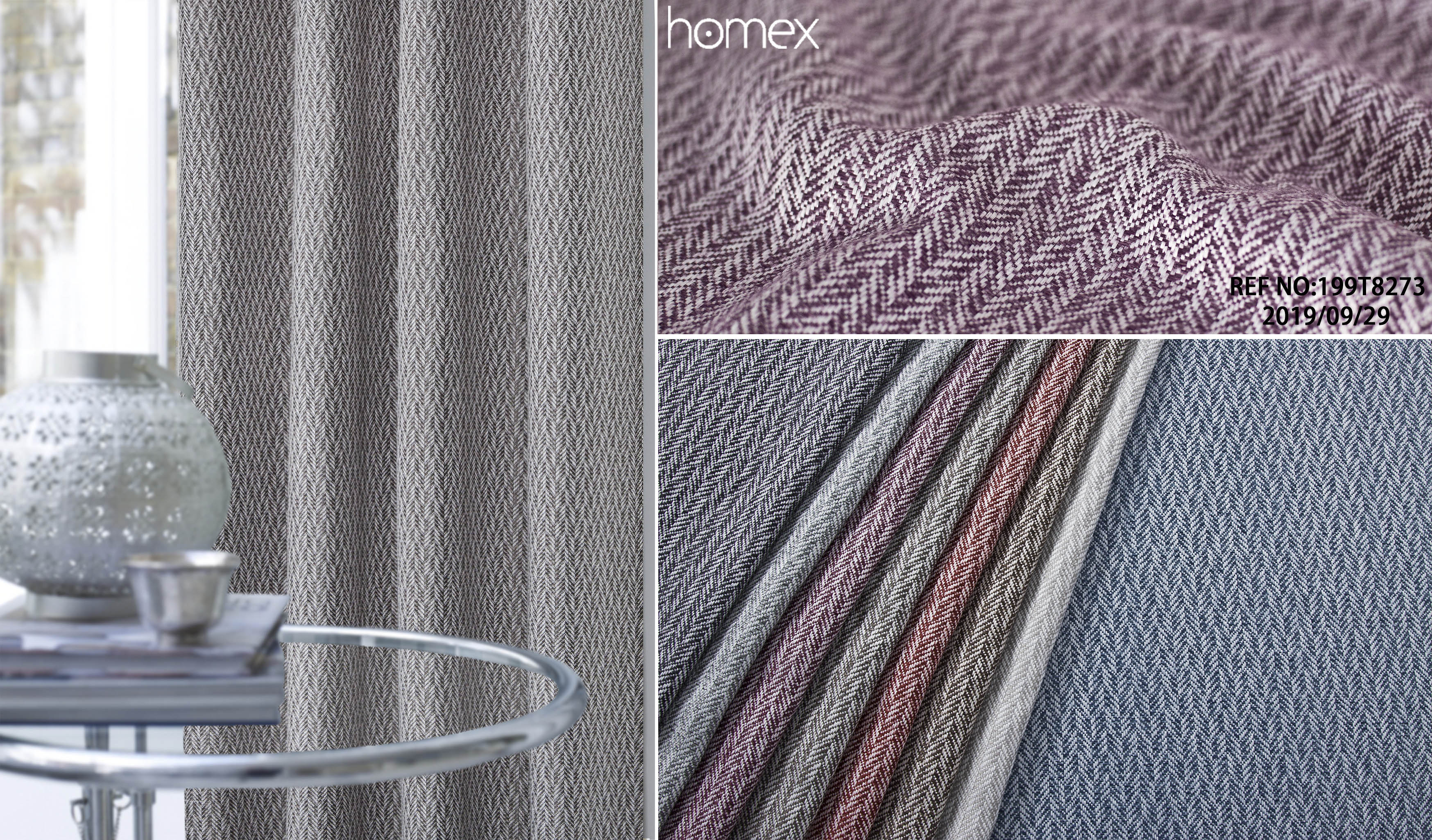 199T8273，JACQUARD-TEXTURE，BROWN-BLUE-SILVER-PINK-RED