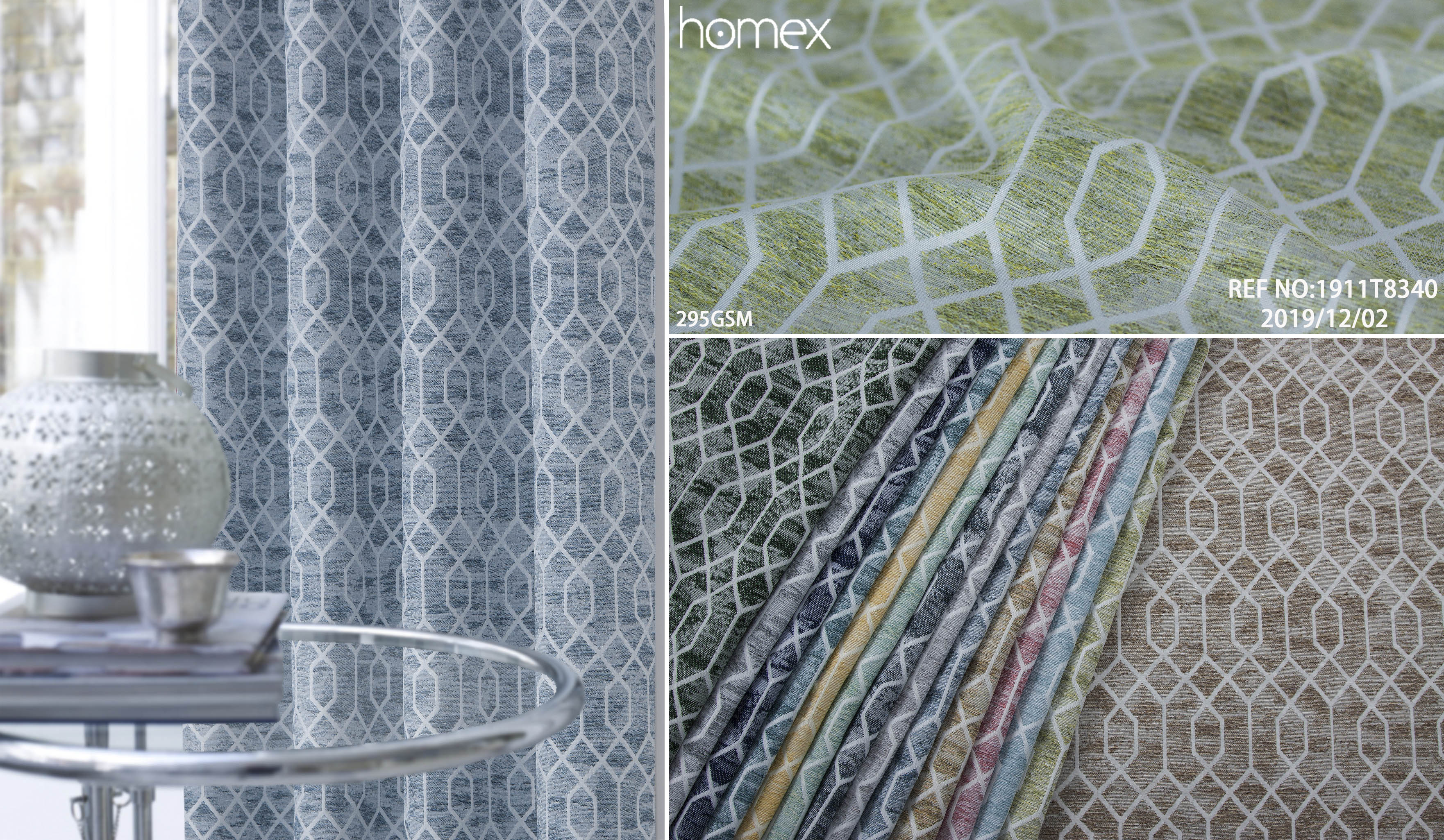 新建文件夹--21911T8340，GEO-JACQUARD，DUCKEGG-BLUE-GREEN-PINK-BROWN-SILVER-NATURAL-YELLOW