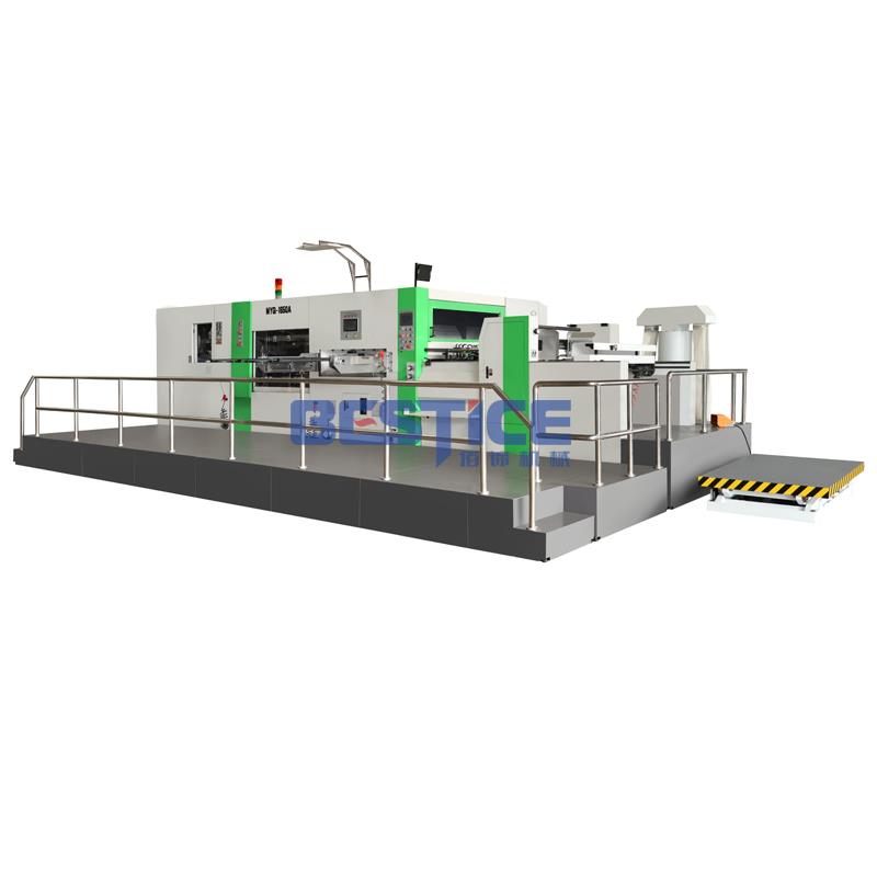 Box File Creasing Machine Automatic Carton Box Die Cutting Creasing Machine With Stripping-HEBEI ...