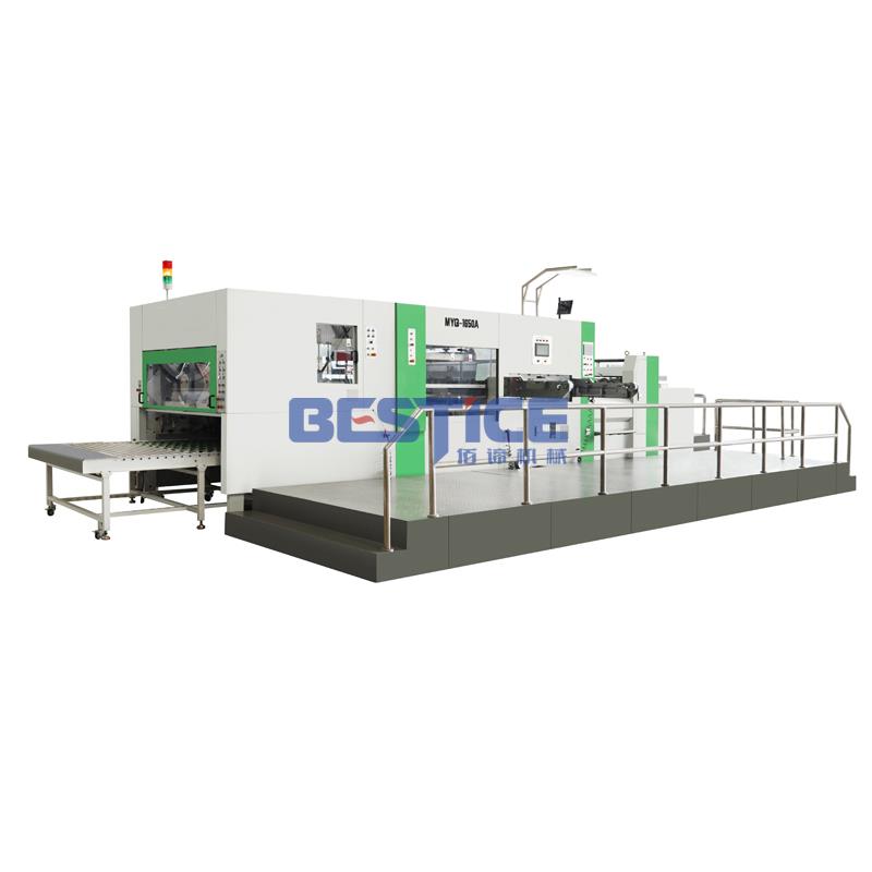 Box File Creasing Machine Automatic Carton Box Die Cutting Creasing Machine With Stripping-HEBEI ...