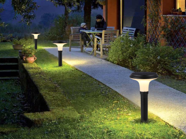 LED Solar Bollard Light