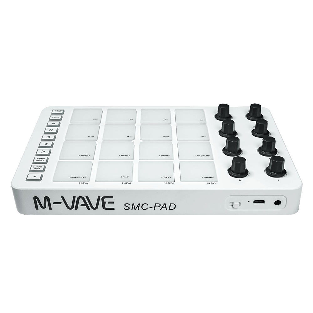 SMC-PAD MIDIパッド　M-VAVE M-VAVE SMC-PAD Wireless MIDI Controller Pads, Rechargeable