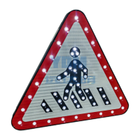 三角形-三角牌注意行人04