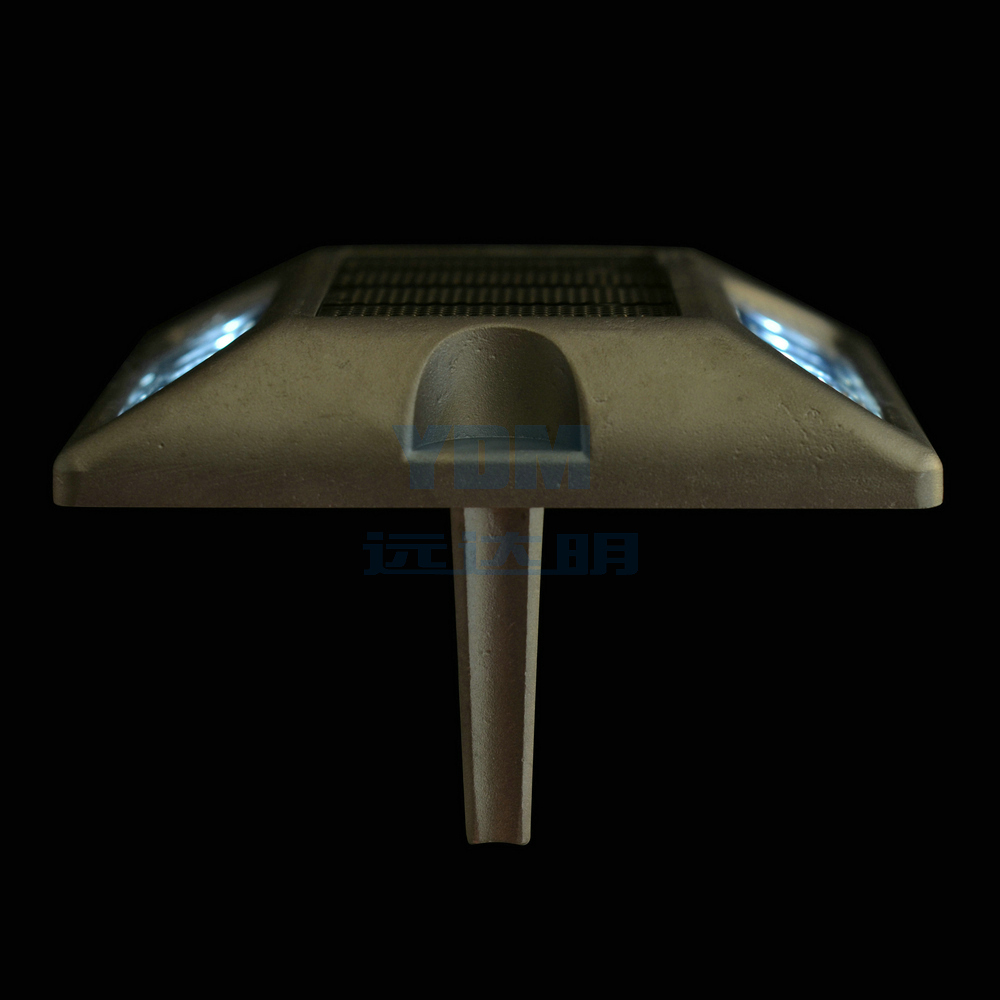 铸铝太阳能柔性版125双钉-铸铝反光太阳能道钉柔性板-双钉04