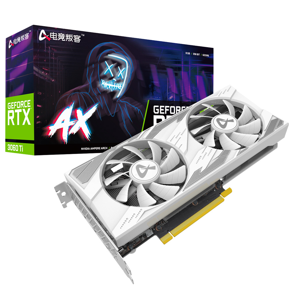 AX电竞叛客GeForce RTX 3060Ti X2W 8G LHR-AX电竞叛客官网