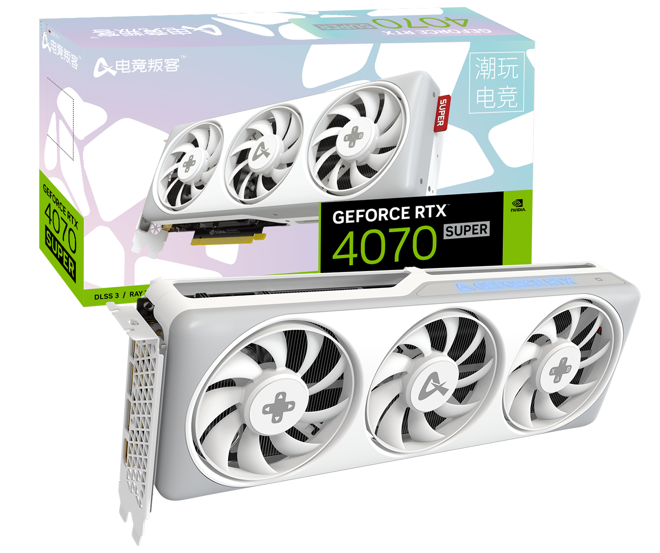 美品】AX-GAMING GeForce RTX4070 X3W OC12GB
