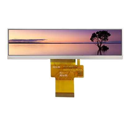 Bar type, Landscape, On-cell IPS 7.0 1024x224 LVDS