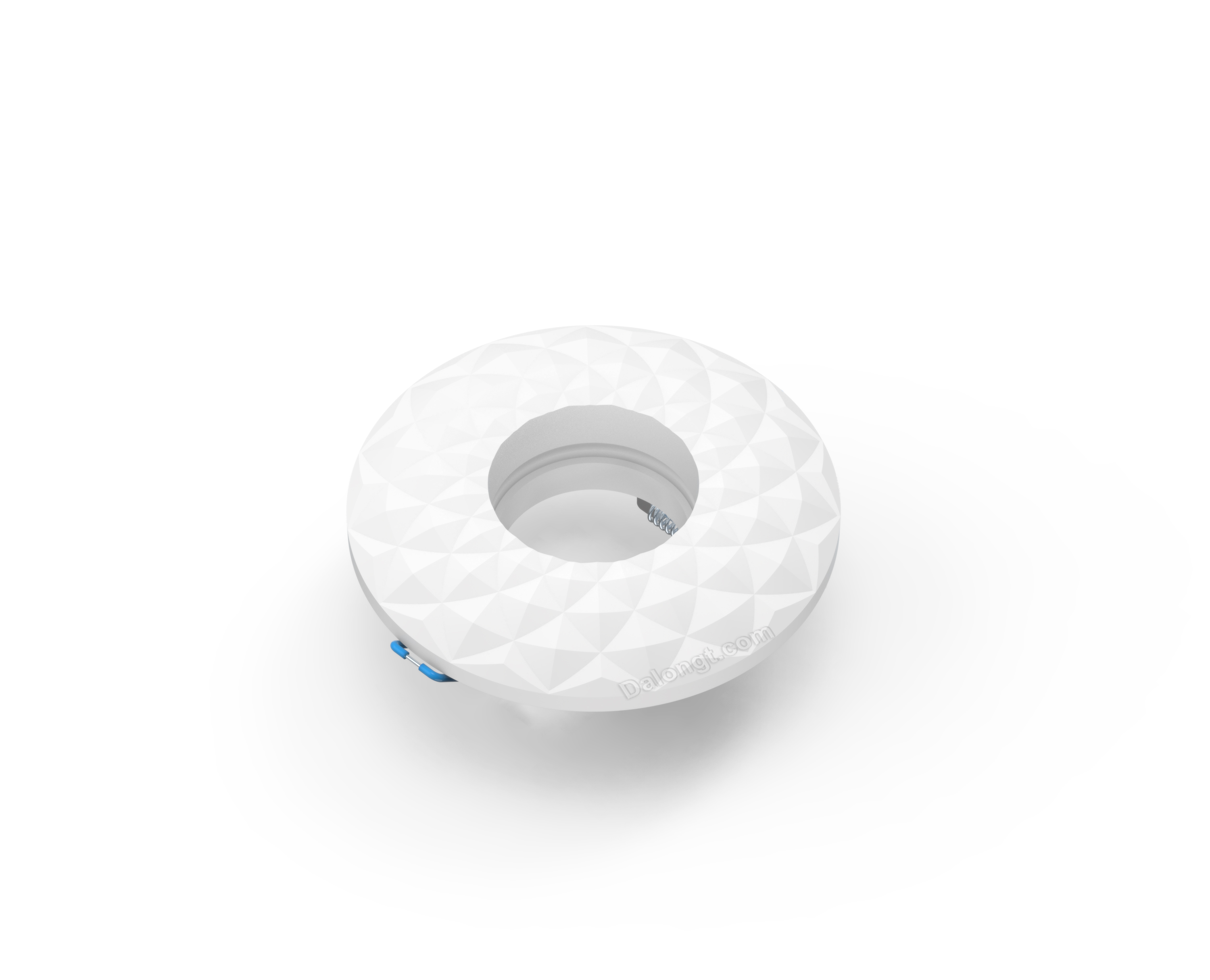 新样板天花灯表面花纹轴侧