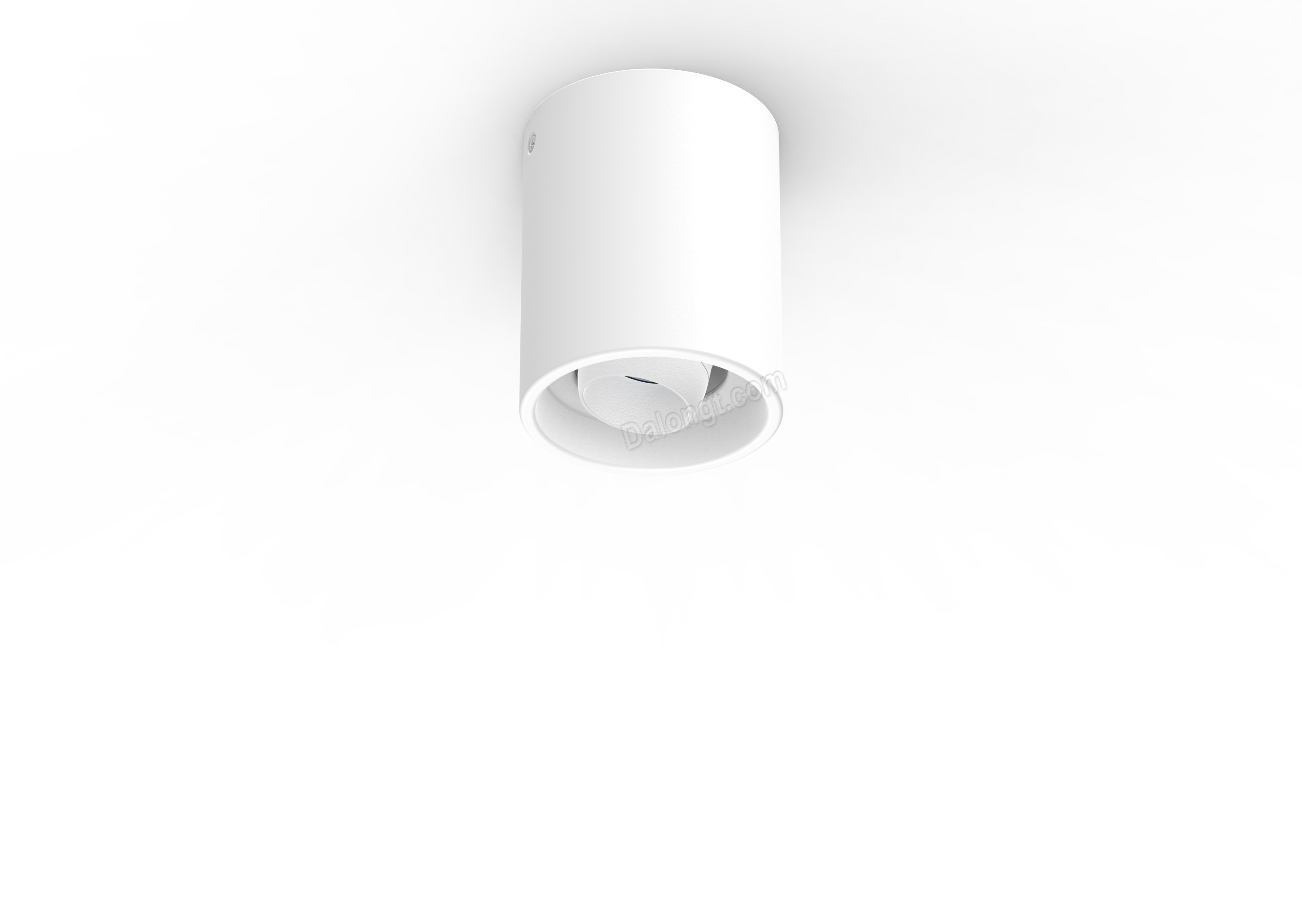 “D0230白色五金旋转