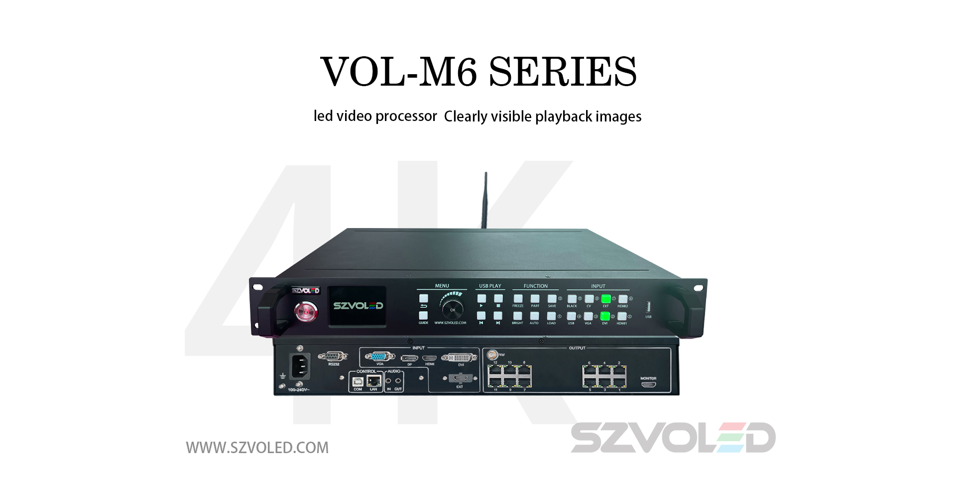 VOL-M6 Video Processor