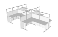 OZ-OCP001-3Cubiclepartitions