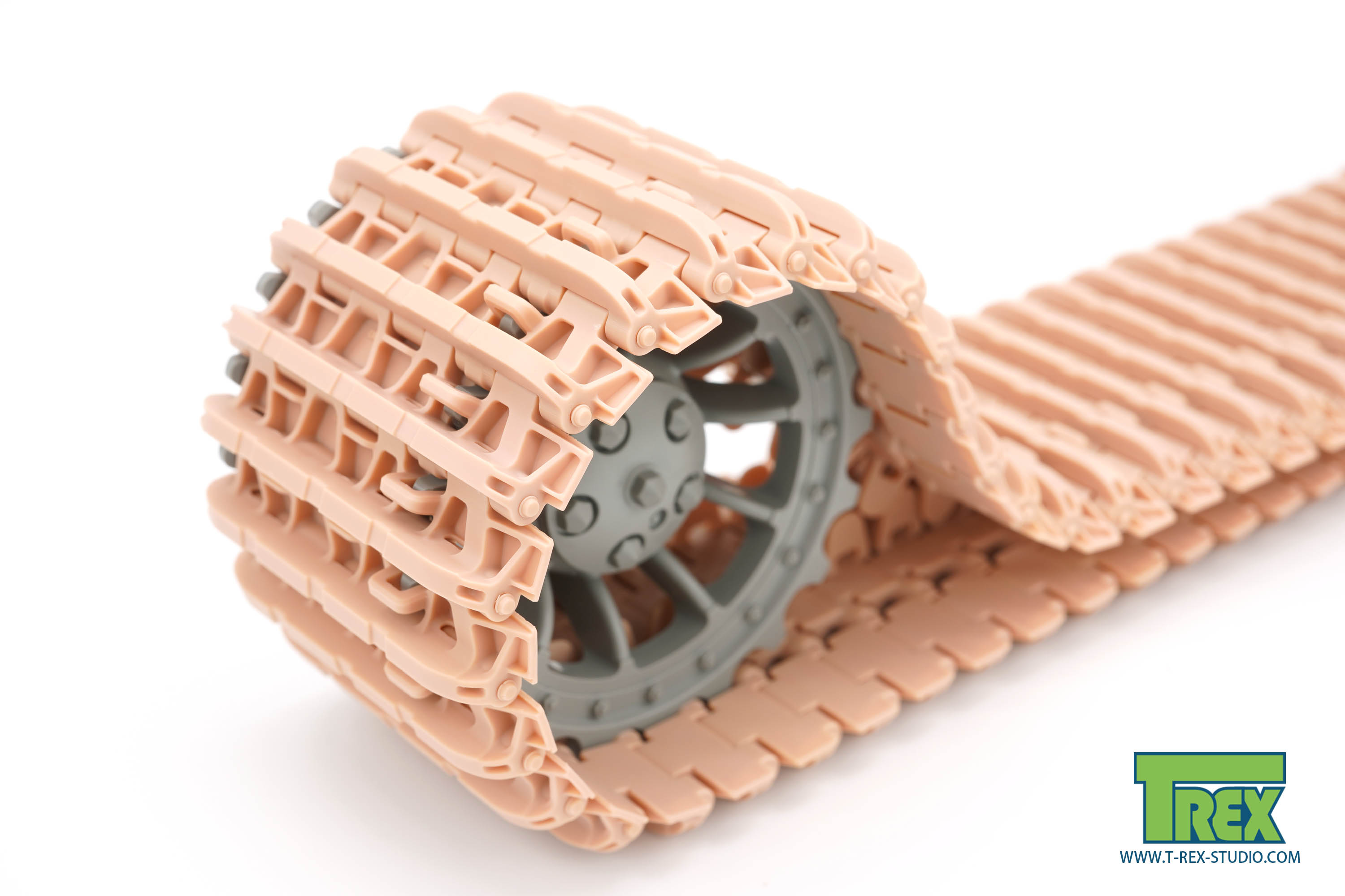 85022 Tiger I Tracks Mirror Type-T-Rex Studio