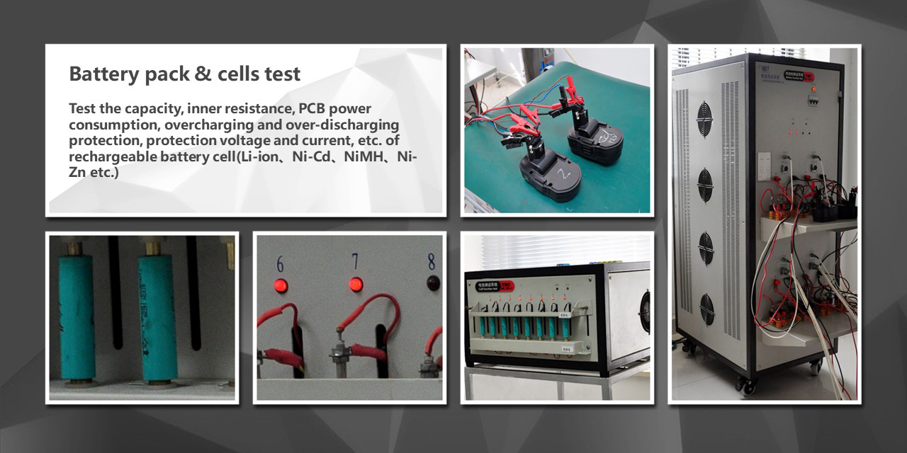 Battery pack & cells test