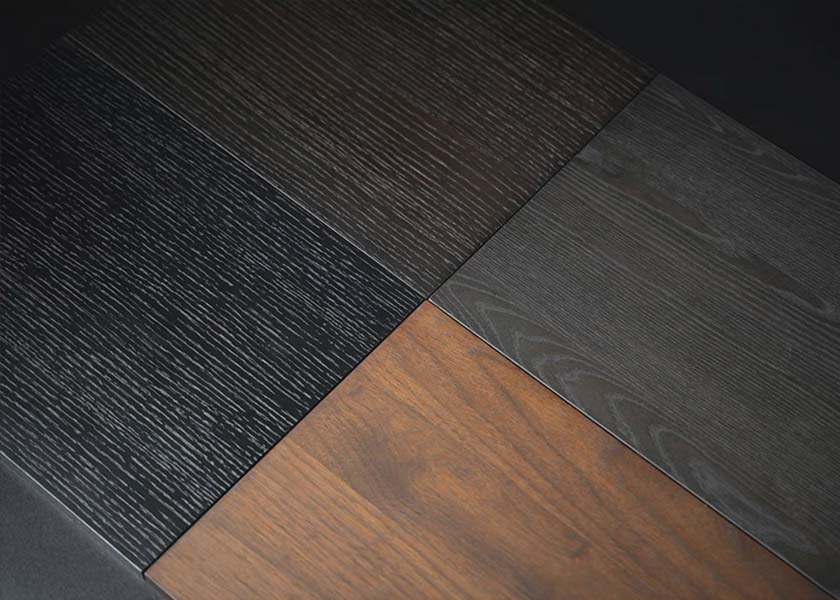 For pieces of natural wood veneer samples