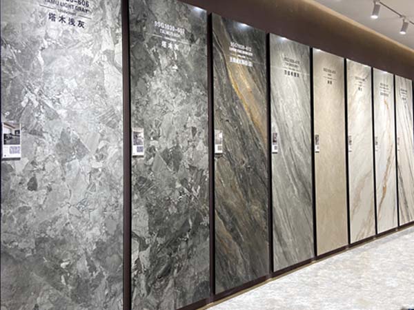 Wide variety of slab colors, patterns, and dimensions to suit any project design.