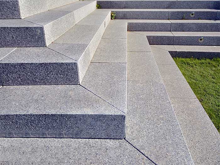 Granite and stone for stairs