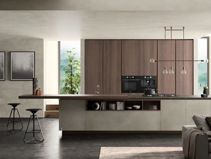 Kitchen cabinets